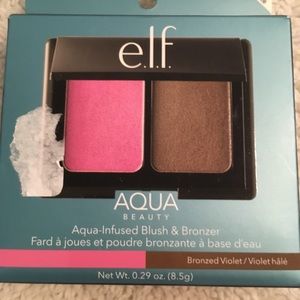 Elf aqua blush and bronzer brand new in box